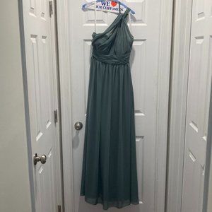 Revelry Eucalyptus Brooklyn Chiffon Bridesmaid Dress